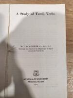 Study of Tamil Verbs