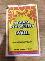 Nominal Composition in Tamil