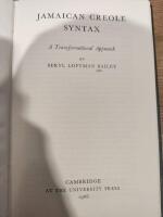 Jamaican Creole Syntax