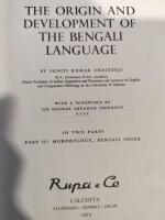 The Origin and Development of the Bengali Language, Vol. I, II & III