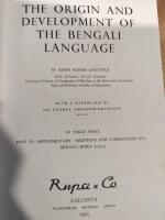 The Origin and Development of the Bengali Language, Vol. I, II & III