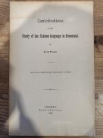 Contributions to the study of the Eskimo language in Greenland 