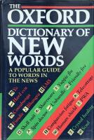 The Oxford Dictionary of New Words