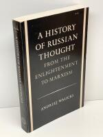 A history of russian thought : from the enlightenment to marxismtttttttt