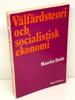 V&auml;lf&auml;rdsteori och socialistisk ekonomi