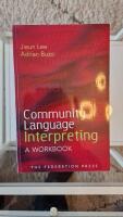 Community language interpreting
