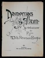Damernas Album. Sju dedicationer f&ouml;r piano af Wilh. Peterson-Berger.
