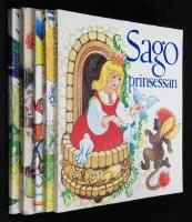 5 x Sagoprinsessan, &aring;rg&aring;ngarna 60 + 62 + 64 + 65 + 67