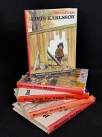 Elvis x 5: 1. Elvis Karlsson. 2. Elvis! Elvis! 3. Den "riktiga" Elvis. 4. Att vara Elvis. 5. Bara Elvis.