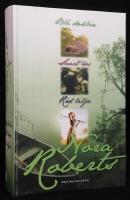 Bl&aring; dahlia. Svart ros. R&ouml;d lilja