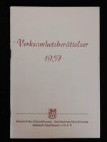 Verksamhetsber&auml;ttelser 1957 f&ouml;r J&auml;mtlands l&auml;ns Slakterif&ouml;rening, J&auml;mtlands l&auml;ns Mejerif&ouml;rening, J&auml;mtlands L&auml;nsf&ouml;rbund av R. L. F.