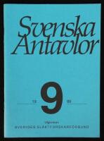 Svenska Antavlor. H&auml;fte 9, 1999. 