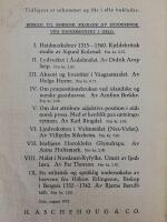 Bidrag til nordisk filologi 1-10: I. Heidmarksbrev 1315-1560. Kjeldekritisk studie. II. Lydverket i &Aring;sd&oslash;lm&aring;let. III. Aksent og kvantitet i Vaagaamaalet. IV. Om pr&aelig;positionsbruken ved islandske og norske gaardarne. V. Om det attribute adjektivs position i oldnorsk prosa, med et henblikk paa s&aelig;tningsrytmen. VI. Ljodvokstren i Vefsn-m&aring;let (Ner-Vefsn). VII. Thorbj&oslash;rn Hornklofes Glymdr&aacute;pa. VIII. M&aring;let i Nordaust-ryfylke umrit av ljodl&aelig;ra. IX. En stilistisk og spr&aring;klig unders&oslash;kelse av brevene fra H&aring;kon Erlingsson, biskop i Bergen 1332-1342. X. Saltam&aring;let. Kort oversikt over lydverket.