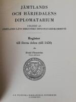 J&auml;mtlands och H&auml;rjedalens diplomatarium. F&ouml;rsta delen, tredje h&auml;ftet (1418-1450) + Register till f&ouml;rsta delen (till 1450)