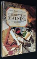 Dekorationsm&aring;lning. Rum, m&ouml;bler, inredningsdetaljer, prydnadsf&ouml;rem&aring;l.
