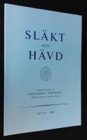 Sl&auml;kt och h&auml;vd. 1983, Nr 3-4.