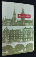 Karta &ouml;ver Stockholm. Innerstaden. Map of / Plan von / Plan de Stockholm.