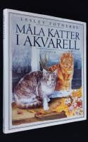 M&aring;la katter i akvarell