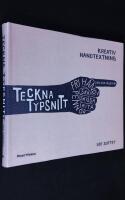 Teckna typsnitt. Kreativ handtextning.