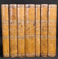 Flygare-Carl&eacute;n / Mellin / Sparre x 7: 1. En nyckfull qvinna. F&ouml;rra delen. 2. En nyckfull qvinna. Sednare delen. 3. Ett rykte. F&ouml;rsta delen. 4. Ett rykte. Andra delen. 5. Ett rykte. Tredje delen. 6. Romanhjeltinnan. Novell. / Jacob Casimir De la Gardie. Novell. 7. Sj&ouml;-Kadetten i konung Gustaf III:s tid. F&ouml;rsta delen.