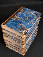 Flygare-Carl&eacute;n / Mellin / Sparre x 7: 1. En nyckfull qvinna. F&ouml;rra delen. 2. En nyckfull qvinna. Sednare delen. 3. Ett rykte. F&ouml;rsta delen. 4. Ett rykte. Andra delen. 5. Ett rykte. Tredje delen. 6. Romanhjeltinnan. Novell. / Jacob Casimir De la Gardie. Novell. 7. Sj&ouml;-Kadetten i konung Gustaf III:s tid. F&ouml;rsta delen.