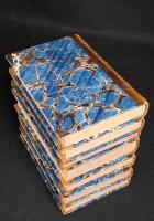 Flygare-Carl&eacute;n / Mellin / Sparre x 7: 1. En nyckfull qvinna. F&ouml;rra delen. 2. En nyckfull qvinna. Sednare delen. 3. Ett rykte. F&ouml;rsta delen. 4. Ett rykte. Andra delen. 5. Ett rykte. Tredje delen. 6. Romanhjeltinnan. Novell. / Jacob Casimir De la Gardie. Novell. 7. Sj&ouml;-Kadetten i konung Gustaf III:s tid. F&ouml;rsta delen.