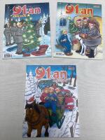 91:an Karlsson Julalbum x 3: 1. 2008. 2. 2013. 3. 2018.