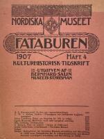 Fataburen 1907 H&auml;fte 1-4