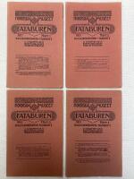 Fataburen 1911 H&auml;ft 1-4