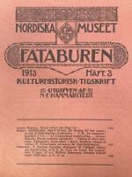 Fataburen 1913 H&auml;fte 1-4