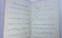Tre l&auml;rob&ouml;cker fr&aring;n ca 1870: 1. L&auml;tta stil&ouml;fningar i svenska spr&aring;ket. I f&ouml;rbindelse med spr&aring;kl&auml;rans allm&auml;nnaste grunder. Till skolundervisningens tjenst utarbetade af J. B&auml;ckman. 2. F&ouml;rs&ouml;k till l&auml;robok i stenografi eller kortskrifningskonst f&ouml;r svenska spr&aring;ket, efter Gabelsbergers system af Karl Borgenstr&ouml;m. 3. Den tillf&ouml;rlitlige bokf&ouml;raren. Eller grundlig anvisning att p&aring; egen hand, l&auml;tt, snabbt och praktiskt, l&auml;ra sig det enkla och dubbla bokh&aring;lleriet i alla dess delar af Carl Courtin.