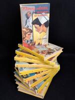 Cherry Ames x 10: 1. Cherry Ames - sk&ouml;terskeelev. 2. Cherry Ames - sjuksk&ouml;terska. 3. Cherry Ames i f&auml;lt. 4. Cherry Ames - &ouml;versk&ouml;terska. 5. Cherry Ames vid flyget. 6. Syster Cherry kommer hem. 7. Cherry Ames - privatsk&ouml;terska. 8. Syster Cherry i New York. 9. Cherry Ames - sk&ouml;terska ombord. 10. Cherry Ames p&aring; barnsjukhuset.