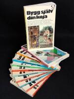 1. Bygg sj&auml;lv din koja. 2.Bygg sj&auml;lv din miniatyrb&aring;t. 3. Konsten att bygga drakar. 4. G&ouml;r dina egna leksaker. 5. Kl&auml; ut dig. 6. Inred sj&auml;lv ditt rum. 7. Lek med modellera. 8. Skapa och lek med papper. 9. Skapa och tryck med f&auml;rg. 10. Roligt med garn. 11. Fritid i naturen.