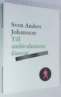 Till ambivalensens f&ouml;rsvar