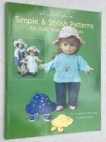 Simple & Stylish Patterns for Dolls' Hats and Shoes 8, 14, and 18-inch sizes