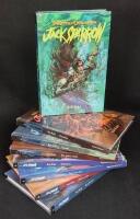 The Pirates of the Caribbean, Jack Sparrow x 8: [Del] 2. Sirenernas s&aring;ng. 3. Piratjakten. 4. V&aring;lnaden. 7. Den gyllene staden. 8. Tidm&auml;taren. 9. Timmarnas dans. 10. Faderns synder. 12. En ny horisont.