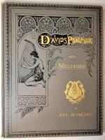 Stycken ur Davids psalmer. Melodier f&ouml;r en eller flera r&ouml;ster med accompagnement af pianoforte eller orgelharmonium.