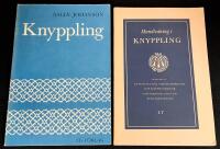 Knyppling x 2: 1. Knyppling. 2. Handledning i knyppling.