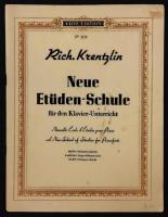 Neue Et&uuml;den-Schule f&uuml;r den Klavier-Unterricht. Heft I. Elementarstufe. Part 1, Primary Grade.