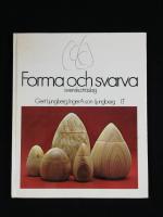 Forma och svarva i svenska tr&auml;slag