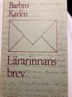L&auml;rarinnans brev