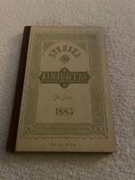 Svenska Almanackan f&ouml;r &aring;ret 1885