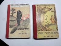 2x Nalle Puh - Nalle Puh, Nall Puhs h&ouml;rna