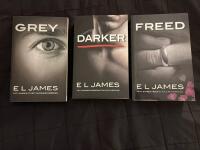 Fifty Shades of Grey as Told by Christian Trilogy: Grey, Darker, Freed 