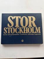 Storstockholm - kartor med gatunummer, T-stationer, offentliga byggnader