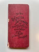 The New Webster dictionary and complete vest-pocket library. 45 800  words. Five books, all within these covers.