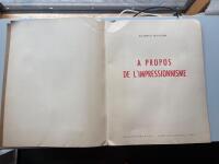 A Propos de l'Impressionnisme