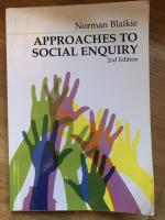 Approaches to social inquiry