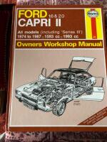 Ford Capri II All V6 Models 1974-87 Owner's Workshop Manual  