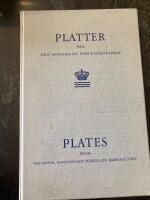  Platter fra den Kongelige Porcelainsfabrik 